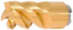 Seco - MP16 E04 Grade F40M Carbide Milling Tip Insert - TiAlN/TiN Finish, 4 Flutes, 16mm Cutting Diam, 19mm Depth of Cut, 32.6mm Extension, 0.02" Cnr Rad - Eagle Tool & Supply