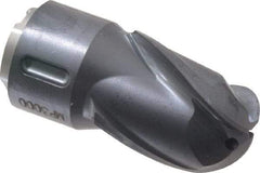 Seco - MP16 M05 Grade MP3000 Carbide Milling Tip Insert - TiAlN Finish, 3 Flutes, 5/8" Cutting Diam, 5/16" Depth of Cut, 1.283" Extension, 5/16" Cnr Rad - Eagle Tool & Supply