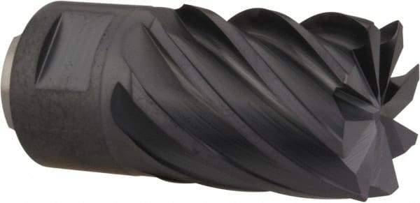 Seco - MP16 M04 Grade MP3000 Carbide Milling Tip Insert - TiAlN Finish, 3 Flutes, 16mm Cutting Diam, 19mm Depth of Cut, 32.6mm Extension, 1/64" Cnr Rad - Eagle Tool & Supply