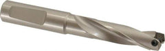 Guhring - 0.571 to 0.59" Diam, 47.8mm Max Depth, 5/8" Shank Diam, 70mm Flute, Replaceable Tip Drill - HT 800 WP Insert, Series 4107 - Eagle Tool & Supply