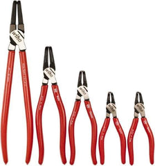 Wiha - 5 Piece Retaining Ring Plier Set - Comes in Box - Eagle Tool & Supply