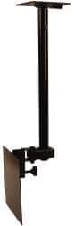 Video Mount - Steel, Flat Panel Ceiling Mount For 25 to 37 Inch LCD Monitor - Black, 75 Lbs. Load Capacity, 20° Max Tilt Angle, Ceiling Mount Rotating and Tilting - Eagle Tool & Supply