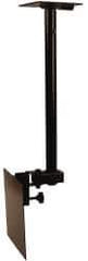 Video Mount - Steel, Flat Panel Ceiling Mount For 25 to 37 Inch LCD Monitor - Black, 75 Lbs. Load Capacity, 20° Max Tilt Angle, Ceiling Mount Rotating and Tilting - Eagle Tool & Supply