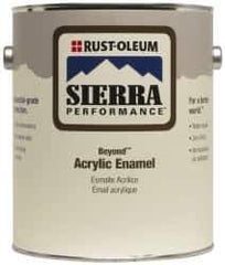 Rust-Oleum - 1 Gal Deep Base Gloss Finish Industrial Enamel Paint - 165 to 520 Sq Ft per Gal, Interior/Exterior - Eagle Tool & Supply