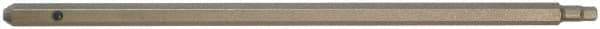 Paramount - 1/8" Hex Screwdriver Blade - 5mm Drive, 5-1/2" OAL - Eagle Tool & Supply