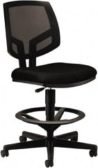 Hon - Swivel & Adjustable Stools Type: Adjustable Height Stool Base Type: Swivel - Eagle Tool & Supply