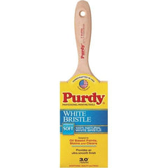 Purdy - 3" Flat Hog General Purpose Paint Brush - 3-1/8" Bristle Length, 5-1/2" Wood Beavertail Handle - Eagle Tool & Supply