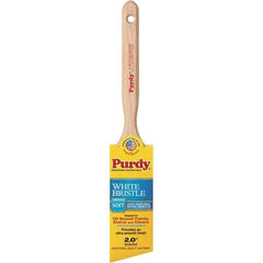 Purdy - 2" Angled Hog General Purpose Paint Brush - 2-5/8" Bristle Length, 7-1/4" Wood Fluted Handle - Eagle Tool & Supply