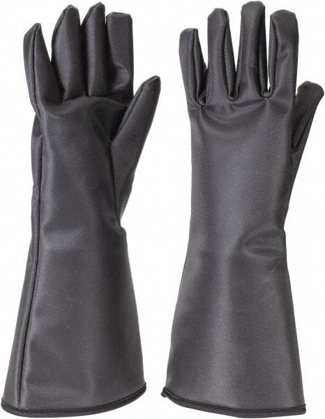 PRO-SAFE - Size S Aramid Lined Silicone Heat Resistant Glove - 13-1/2" OAL, Gauntlet Cuff - Eagle Tool & Supply