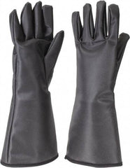 PRO-SAFE - Size S Aramid Lined Silicone Heat Resistant Glove - 13-1/2" OAL, Gauntlet Cuff - Eagle Tool & Supply