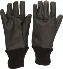 PRO-SAFE - Size M Aramid Lined Silicone Heat Resistant Glove - 12" OAL, Knit Wrist Cuff - Eagle Tool & Supply