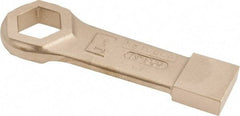 Ampco - 1-5/16" 6 Point Striking Box Wrench - Single End, 7-1/2" OAL, Aluminum Bronze - Eagle Tool & Supply