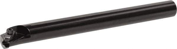 Kyocera - A-KKC, Internal, Right Hand, 0.14" Max Depth of Cut, 0.189 to 0.31" Groove Width, Indexable Grooving Tool Holder - KC.. 3 Insert Compatibility, 12" OAL, Through Coolant - Eagle Tool & Supply