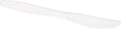 Solo - SOLO Cup Company Guildware Heavyweight Plastic Knives - White - Eagle Tool & Supply