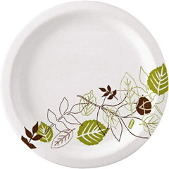 Dixie - Dixie Ultra Pathways Heavyweight Paper Plates 10 1/16" - Heavyweight Paper Plates 10-1/16 Inch - Eagle Tool & Supply