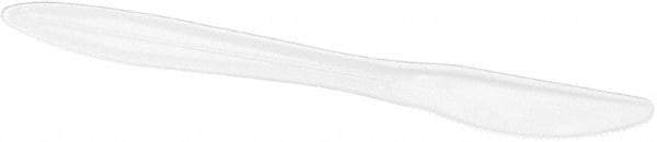 DART - Dart Style Setter Mediumweight Plastic Knives - White - Eagle Tool & Supply