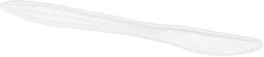 DART - Dart Style Setter Mediumweight Plastic Knives - White - Eagle Tool & Supply