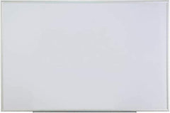 UNIVERSAL - 48" High x 72" Wide Erasable Melamine Marker Boards - Anodized Aluminum, 0.6" Deep, Includes Mounting Kit - Eagle Tool & Supply