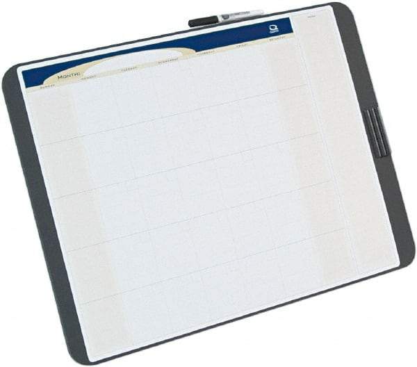 Quartet - 17" High x 23" Wide Foam/Laminate Combination Bulletin/Dry Erase Board - Foam Frame, 1/2" Deep, Includes One Black Dry-Erase Marker & One Eraser With Marker Clip & Mounting Kit - Eagle Tool & Supply