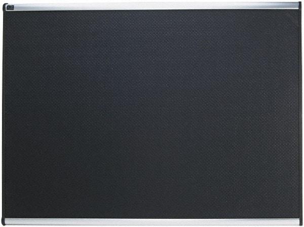 Quartet - 48" Wide x 36" High Tack Bulletin Board - High-Density Foam, Black - Eagle Tool & Supply