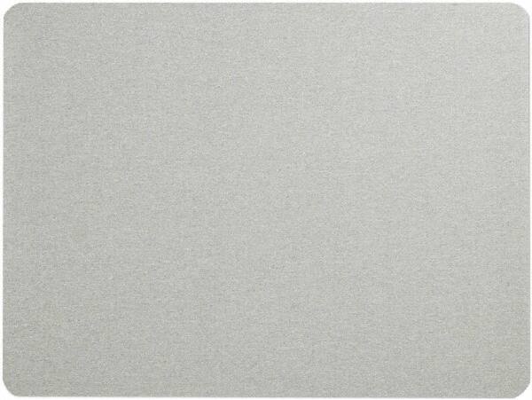 Quartet - 48" Wide x 36" High Open Cork Bulletin Board - Fabric, Gray - Eagle Tool & Supply