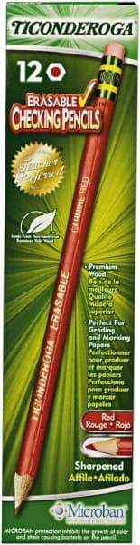 TICONDEROGA - Lead Standard - Red - Eagle Tool & Supply