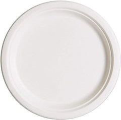 ECO PRODUCTS - Eco-Products Compostable Sugarcane Dinnerware, 10" Plate - White - Eagle Tool & Supply