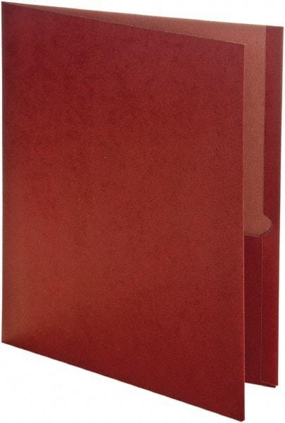 Earthwise by OXFORD - 8-1/2 x 11", Letter Size, Green, Pocket Folders - 11 Point Stock - Eagle Tool & Supply