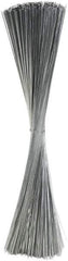 ADVANTUS - 12" Long Gray Galvanized Steel Wire Tag Fastener - 0.7" Max Bundle Diam - Eagle Tool & Supply