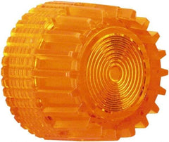 Schneider Electric - Pushbutton Switch Cap - Amber, Round Button, Illuminated - Eagle Tool & Supply