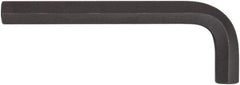 Bondhus - 1" Hex, Short Arm, Hex Key - 3" OAL, Protanium High Torque Steel, Inch System of Measurement - Eagle Tool & Supply