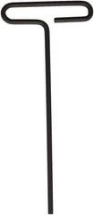 Bondhus - 5mm Hex, T-Handle, Hex Key - 6" OAL, Protanium High Torque Steel, Metric System of Measurement - Eagle Tool & Supply