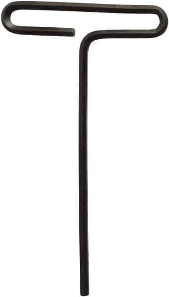 Bondhus - 6mm Hex, T-Handle, Hex Key - 6" OAL, Protanium High Torque Steel, Metric System of Measurement - Eagle Tool & Supply