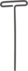Bondhus - 8mm Hex, T-Handle, Hex Key - 9" OAL, Protanium High Torque Steel, Metric System of Measurement - Eagle Tool & Supply