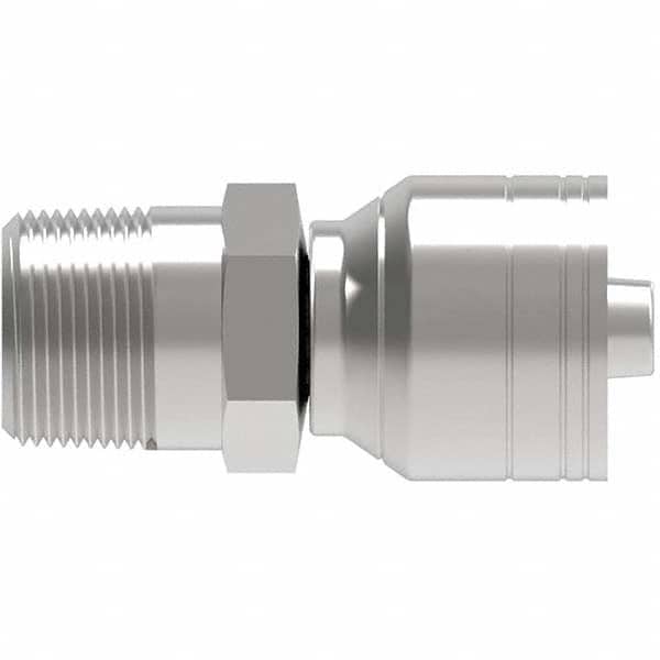 Eaton - Hydraulic Hose Fittings & Couplings Type: Male Pipe, Rigid Hose Diameter: 1-1/4 (Inch) - Eagle Tool & Supply