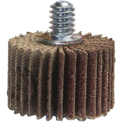 1″ × 5/8″ × 1/4″ Metal R207 Flap Wheel 80 Grit Aluminum Oxide - Eagle Tool & Supply