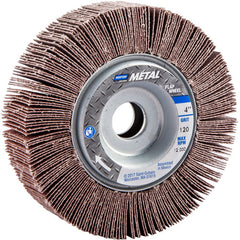 4″ × 1″ × 5/8″ Metalite R265 Flap Wheel 120 Grit Aluminum Oxide - Eagle Tool & Supply