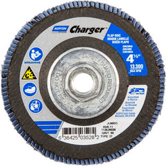 ‎4-1/2″ × 1/4″ × 5/8″ Jumbo Charger R822 Flap Disc Type 27 Jumbo 60 Grit - Eagle Tool & Supply