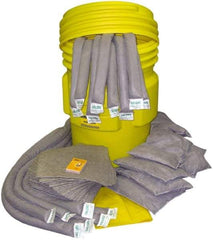 Oil-Dri - 95 Gal Capacity Universal Spill Kit - 95 Gal Plastic Overpack Container - Eagle Tool & Supply