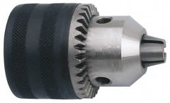 Accupro - 3/8-24, 1/32 to 3/8" Capacity, Threaded Mount Steel Drill Chuck - Keyed, 33mm Sleeve Diam, 50mm Open Length - Exact Industrial Supply