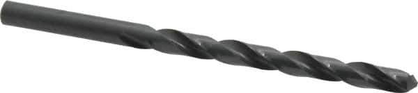 Cleveland - Letter C 118° High Speed Steel Jobber Drill - Oxide Finish, Right Hand Cut, Spiral Flute, Straight Shank, 4" OAL, Standard Point - Eagle Tool & Supply
