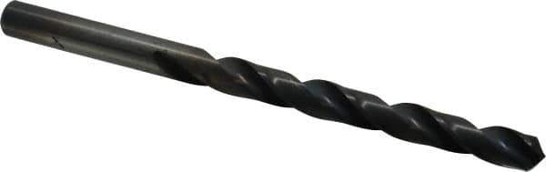 Cleveland - 7.14mm 118° High Speed Steel Jobber Drill - Oxide Finish, Right Hand Cut, Spiral Flute, Straight Shank, 4-1/4" OAL, Standard Point - Eagle Tool & Supply