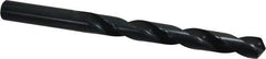 Cleveland - 19/32" 118° High Speed Steel Jobber Drill - Oxide Finish, Right Hand Cut, Spiral Flute, Straight Shank, 7-1/8" OAL, Standard Point - Eagle Tool & Supply