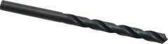 Cleveland - 6.9mm 118° High Speed Steel Jobber Drill - Oxide Finish, Right Hand Cut, Spiral Flute, Straight Shank, 4.291" OAL, Standard Point - Eagle Tool & Supply