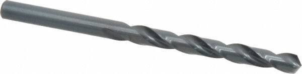 Cleveland - 7mm 118° High Speed Steel Jobber Drill - Oxide Finish, Right Hand Cut, Spiral Flute, Straight Shank, 4.291" OAL, Standard Point - Eagle Tool & Supply