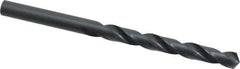 Cleveland - 7.1mm 118° High Speed Steel Jobber Drill - Oxide Finish, Right Hand Cut, Spiral Flute, Straight Shank, 4.291" OAL, Standard Point - Eagle Tool & Supply