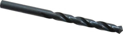Cleveland - 7.3mm 118° High Speed Steel Jobber Drill - Oxide Finish, Right Hand Cut, Spiral Flute, Straight Shank, 4.291" OAL, Standard Point - Eagle Tool & Supply