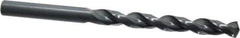Cleveland - 7.4mm 118° High Speed Steel Jobber Drill - Oxide Finish, Right Hand Cut, Spiral Flute, Straight Shank, 4.291" OAL, Standard Point - Eagle Tool & Supply