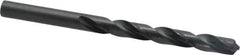 Cleveland - 8.8mm 118° High Speed Steel Jobber Drill - Oxide Finish, Right Hand Cut, Spiral Flute, Straight Shank, 4.921" OAL, Standard Point - Eagle Tool & Supply