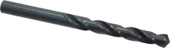 Cleveland - 11mm 118° High Speed Steel Jobber Drill - Oxide Finish, Right Hand Cut, Spiral Flute, Straight Shank, 5.591" OAL, Standard Point - Eagle Tool & Supply